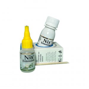Комплект с прозрачным клеем Nix Extension Gel
